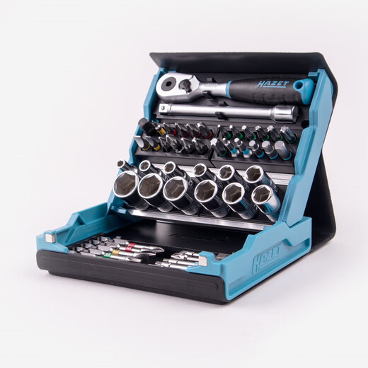 HAZET German HAZET tool ratchet socket wrench bit set 1/4 inch 50-piece set 2200SC-2 (1/4 inch 50-piece set)
