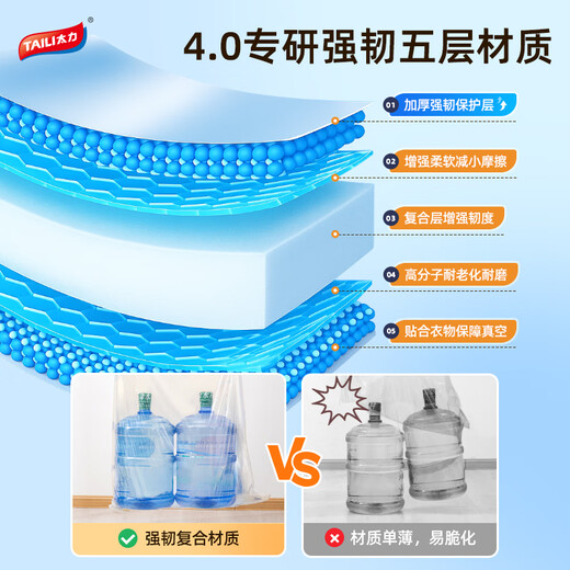 Taili Sales NO.1 Vacuum Compression Storage Bag Electric Air Pump Vacuum Quilt Down Clothes Dual Purpose