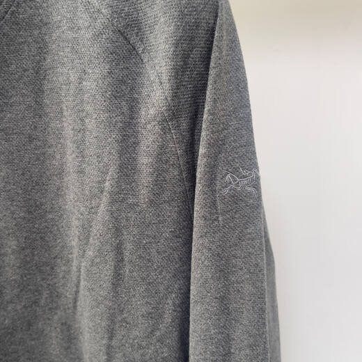 Arc'teryx (ARC TERYX) Sirrus Henley F-wind warm Henley long-sleeved sweater for men Glitch Heather-Water Wave Gray L