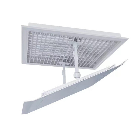 Suitable for Midea square ceiling machine central air conditioning outlet windshield windshield plate air duct machine anti-straight blow guide rectangular blinds 140*20 top hanging windshield