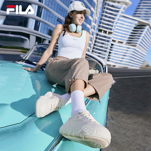 Fila Oficial [mismo estilo que Yang MI] Zapatos de lona modernos de rock femenino 2025 zapatos deportivos casuales de moda