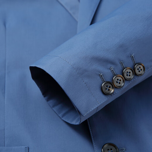 BOSS business casual suit jacket men's 2025 new spring and autumn thin suit top high-end single suit blue 4XL 195 suitable for 180-200Jin Jin equals 0.5 kg