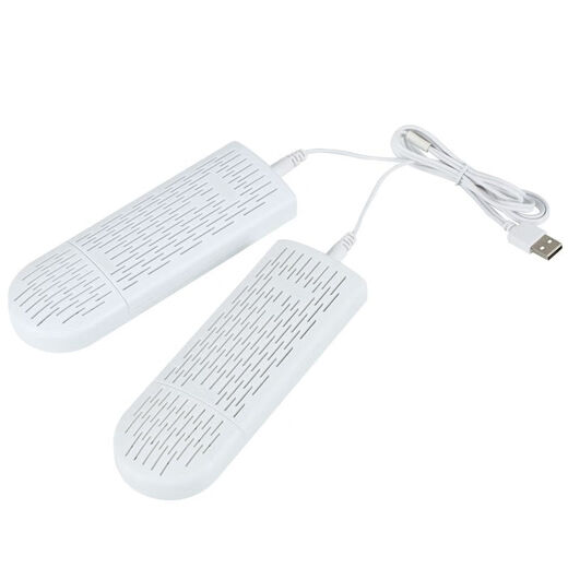 USB shoe dryer, quick drying, deodorizing, sterilizing, wet and dry, ultraviolet shoe dryer, winter dryer, milky white - USB interface comes with deodorizing aromatherapy tablets