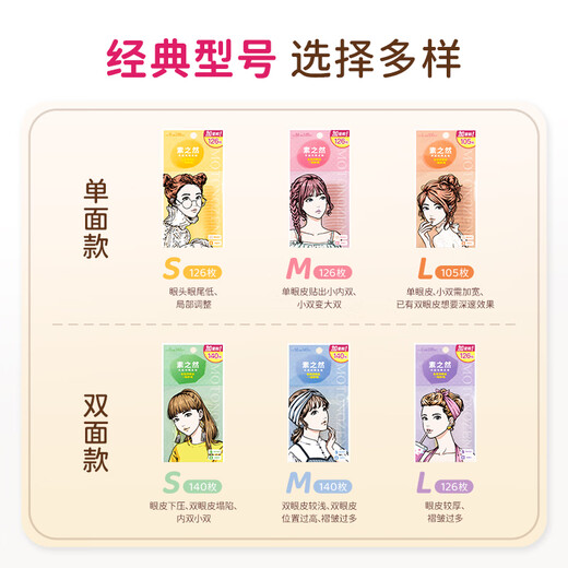 Suzhiran double eyelid patch with added volume, skin color, traceless, invisible, natural swollen eye bubbles for men and women, single sided M01120 pieces