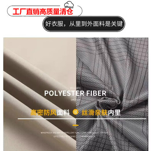 Clearance executive jacket men's spring and autumn men's business casual jacket middle-aged dad stand collar jacket men's trendy factory direct sale high quality clearance pick-up dark blue 3XL recommended weight 155-165 Jin Jin equals 0.5 kg can be worn