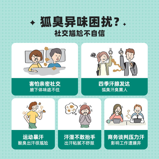 DEONATULLE antiperspirant cream imported from Japan, classic formula deodorizing stone to remove armpit odor, deodorizing antiperspirant, antiperspirant stone 20g