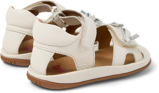 CAMPERCamper Girls' Sandals, White, Toddler 8 White 8 Toddler