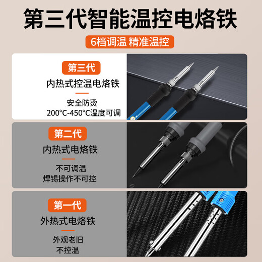 Sanqihu Mechatronics Training Tools Transfer to Undergraduate Student Examination Training Electrician Tools Set Universal Training Tools 6-level Temperature Adjustment Any Order Multiple Multimeters