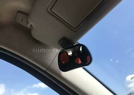 Yusenyi is suitable for 09-24 smart car interior rearview mirror beauty mirror stinky mirror baby viewing mirror mirror