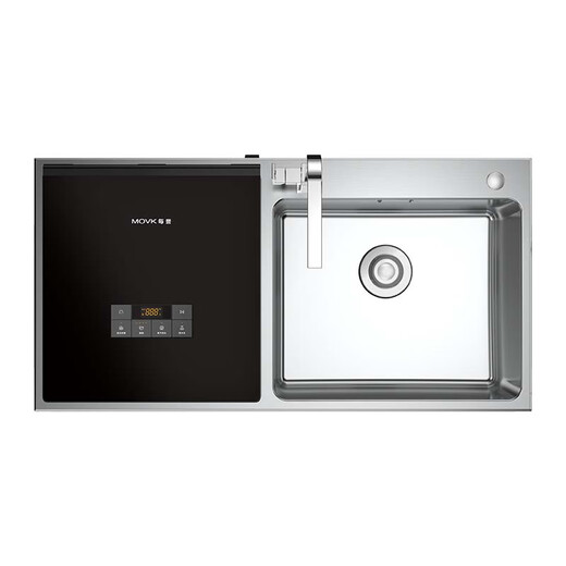 Each Yu sink dishwasher J2 household embedded 19-bowl integrated dishwashing and disinfection machine 41L large sink Yu Yu seafood fruit and vegetable washing J2L large sink 41L (dishwasher on the left, sink on the right)