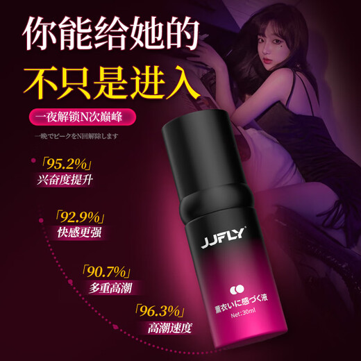JJFLY female orgasm liquid human body lubricant oil adult intercourse no-wash lickable long-lasting couple supplies 30ml