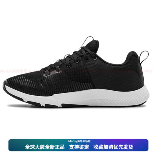 Under ArmorCharged Engage lightweight and comfortable shock-absorbing low-top training shoes men's black New Year gift 40