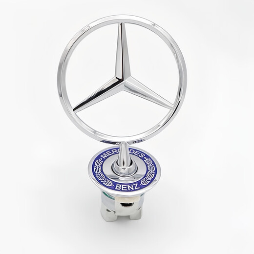 Mercedes-Benz original car logo hood logo C180 C200 E200 E260L S300 S350 Mercedes-Benz original logo Original new model black wheat ear logo Mercedes-Benz E-Class