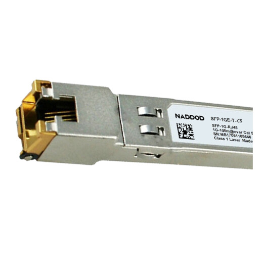 NADDOD SFP-1GE-T-CS optical module (compatible with Cisco GLC-TE Gigabit optical port to electrical port module)