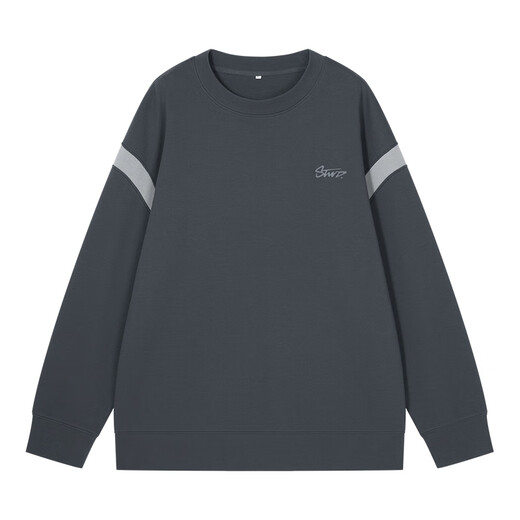 Made in Tokyo sweatshirt men's round neck long-sleeved T-shirt autumn coat trendy clothes bottoming shirt men's haze blue XL