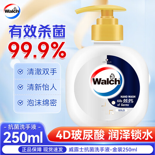 Velox Healthy Antibacterial Silk Protein Hand Sanitizer Home Furnishing Household Foam Rich Refill Bag Gold Antibacterial Hand Sanitizer 250ml*1 Bottle