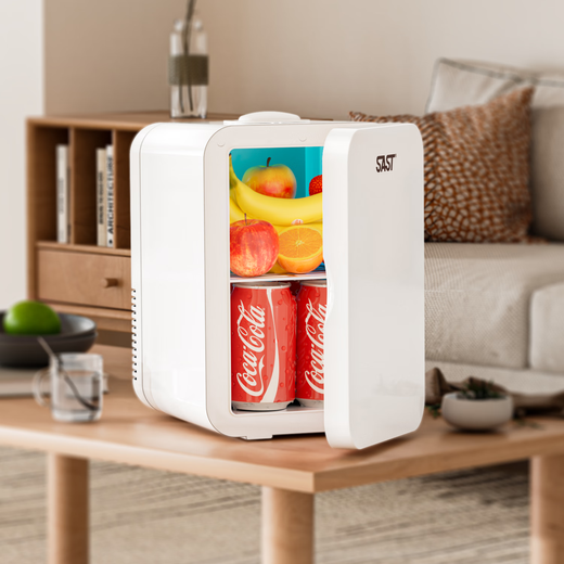 Xianke Mini Refrigerator Mini Refrigerated Refrigerator Car Home Dormitory Breast Milk Office Student Small Freezer Jazz White Standard Model Home PD-8L