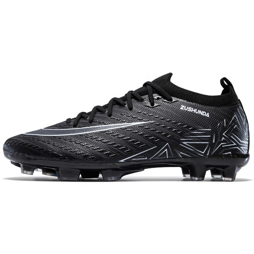Assassin 16 football shoes students artificial grass non-slip TF broken nails short nails AG long nails competition training shoes for men black-long nails teacher recommended 42