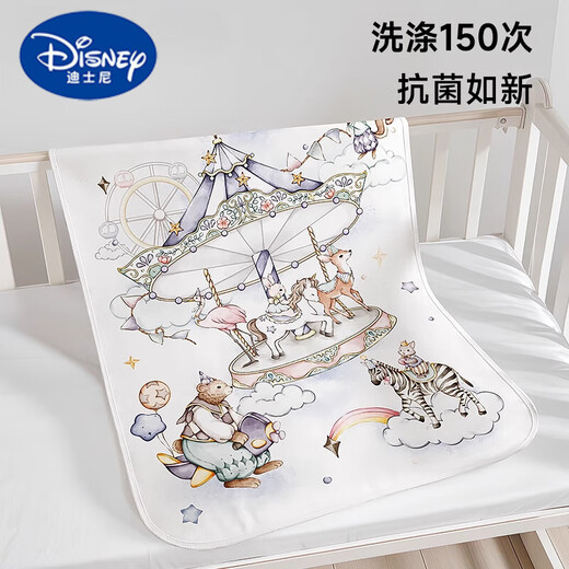 Disney diaper pad for baby, waterproof, breathable, washable diaper, large size sheet, small menstrual mattress for aunt, 2 pack, Thames Concert + Wendell Treehouse - two pieces for changing and changing, 50x70cm