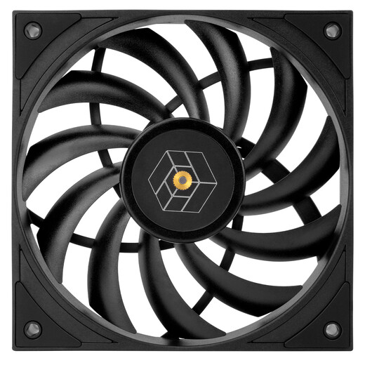利民（Thermalright）TL-C12015 12cm薄款机箱散热风扇 15mm风扇 4PIN PWM 1500 转速 S-FDB V2轴承 TL-H12015B黑色薄扇【盒装】