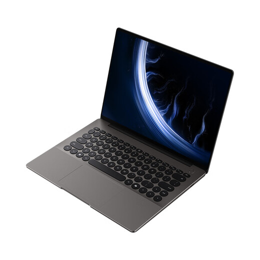WIKO Hi MateBook 14 Ryzen 200 Series Huawei Intelligent Selection of Thin and Light Laptops AMD Ryzen 7 H 255 32G 1T Extreme Night Gray Round Keyboard