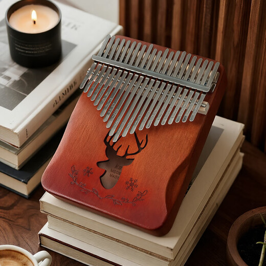 Yasisid thumb piano 21 tone kalimba adult children beginner finger birthday gift toy musical instrument armrest deer