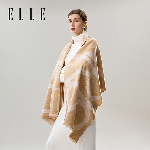 
ELLE [gift box] shawl for women's office warm and fashionable versatile scarf and scarf new winter gift gifts Teacher's Day