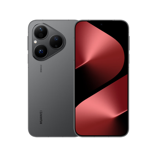 Huawei (HUAWEI) Pura 80 velvet direct screen red maple original color image new Hongmeng AI smartphone interest-free installment velvet black 12GB+256GB official standard configuration