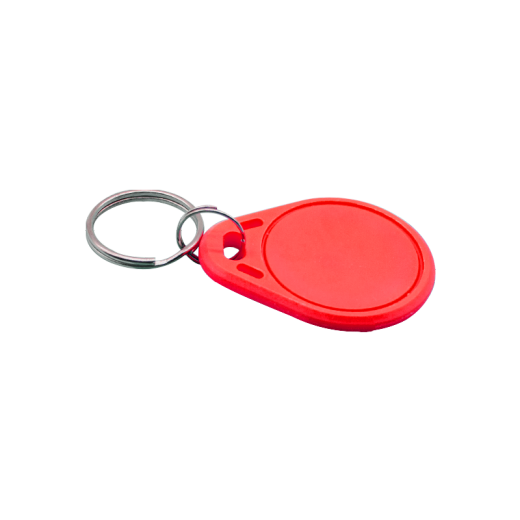 Yikatong access control card IC card IC access control buckle IC keychain IC community access control card does not show face IC door card does not take off gloves when opening the door IC card opens the door red IC buckle 50 pieces (No. 3)