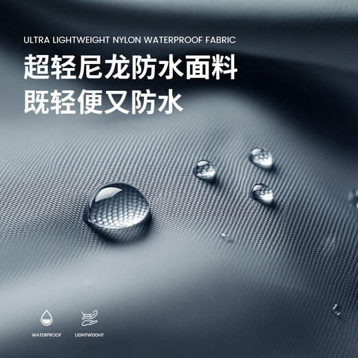 He Jiagong waist-length wet rain pants with rain boots one-piece lightweight 2025 new men's half-length wading fork pants fishing clothing gray-nylon fabric rhinoceros shoes main picture one size fits all 1 piece 36 shoe size