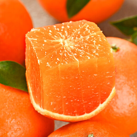 Jingdida Jelly Orange Sichuan Ehime No. 38 Jelly Orange Fresh Orange Fruit 9Jin Jin equals 0.5kg Single Fruit 70mm+ Straight from the Source