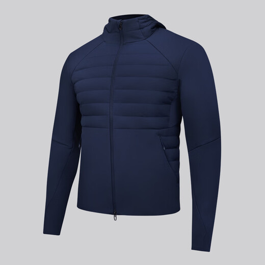 Lululemon丨Down for It All Men's Down Hooded Jacket LM4AAES Navy Blue M