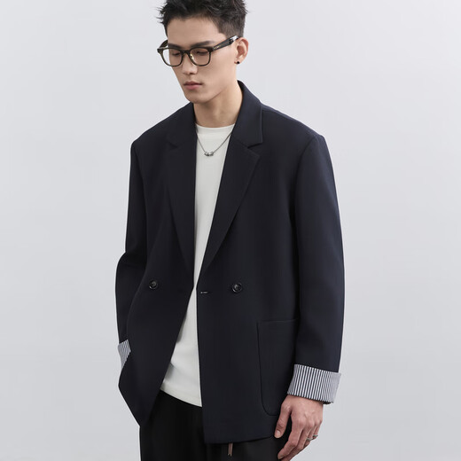 Earl Joel Casual Blazer Men's Suit's Men's High Deay Single Casual Wear Formal Wear Spring and Automne Loose Western Thin Style Engagement