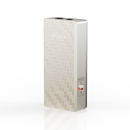 FiiO QX13 Portable HiFi Android Pingguo DSD Hard Decoder Mobile Phone Tablet Headphone Amplifier Computer Sound Card Titanium Gold (Aluminum Alloy Version)