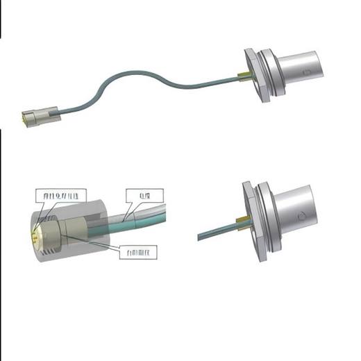 Aerospace Electrical (GSA) cable assembly FBF-T3FB29X/TRB-K-2000