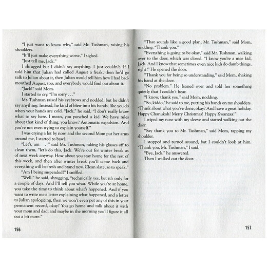 奇迹男孩 Wonder 进口原版 纽约时报畅销书 热门影视小说 [平装]原版青少年青春励志课外小说