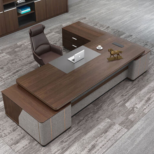 Creative boss desk light luxury office desk and chair combination office simple modern executive desk president manager desk furniture 1.8 boss desk