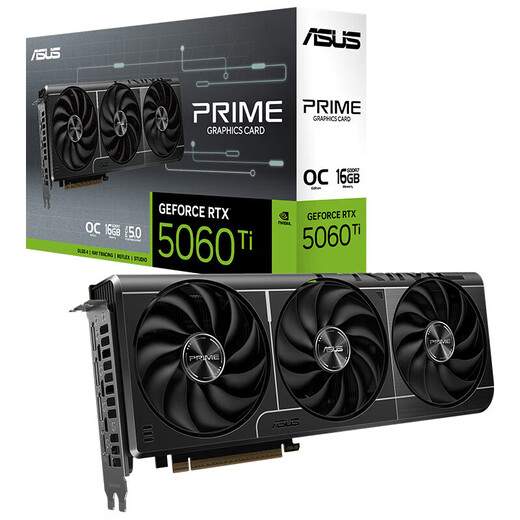 ASUS RTX 5060Ti OC 8G/16G graphics card Snow Leopard/Megalodon/Master/Tianxuan E-sports AI design rendering game desktop independent graphics card PRIME RTX5060TI O16G Master