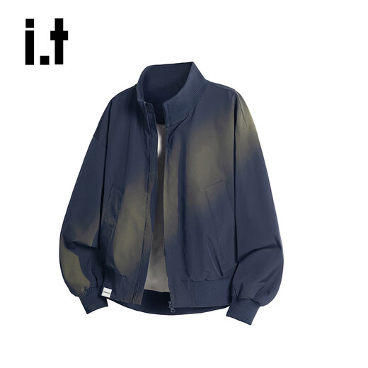 CHOCOOLATEit Commuting Loose Jacket Men's Winter New American High Street Executive Casual Jacket Navy XL