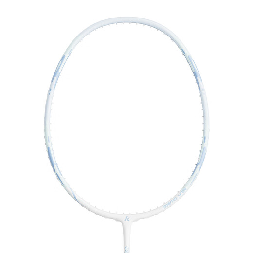 KAWASAKI川崎羽毛球拍对拍套装超轻碳素中杆奶昔-蓝紫（已穿线+3球+手胶）