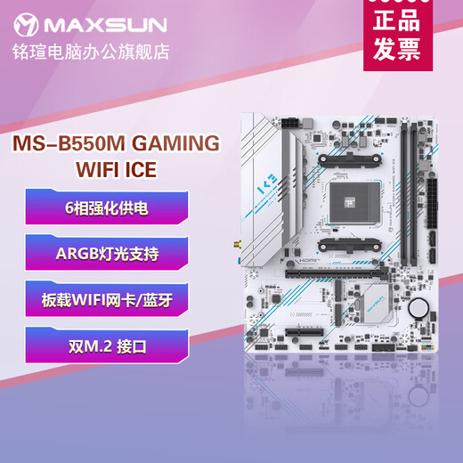 MAXSUN E-Sports Game AMD Motherboard Terminator B850M PRO WIFI Overclocking B650M B550M Challenger B450M A520M GAMING B550M WIFI ICE