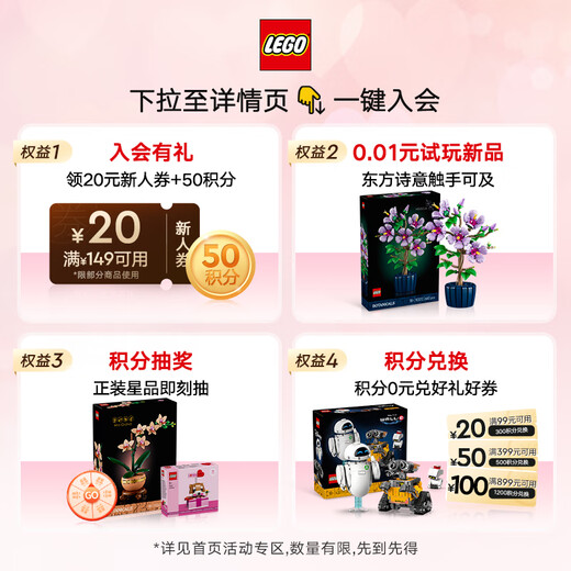 LEGO (LEGO) Building Block Machinery Set Series 42179 Earth and Moon Operation Operation Modèle Boy Toy Cadeau de la Saint-Valentin chinois Cadeau