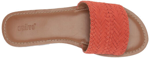 Crevo Dylann Women's Flat Sandals Orange 7