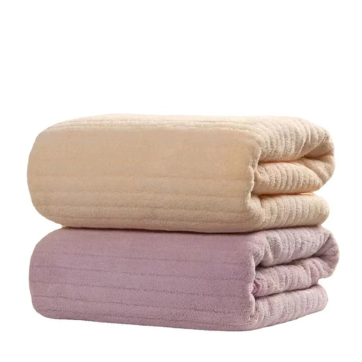 Quick-drying ultra-thick absorbent towel for pets, thickened cat and dog bathing absorbent towel, non-shedding, extremely thick and comfortable pet towel - pink - 1 piece