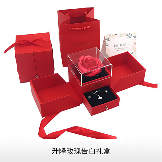 Princess and Prince Couple Ring 999 Pure Silver Ring Birthday Chinese Valentine's Day Gift for Girlfriend and Boyfriend Princess and Knight 999 Pure Silver-Men's Ring Original Gift Box