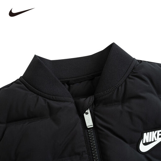 Nike (NIKE) children's clothing for boys and girls, autumn and winter outdoor F style vest 20204 new vest jacket NY2442027 black 110 52 recommended height 98-104cm