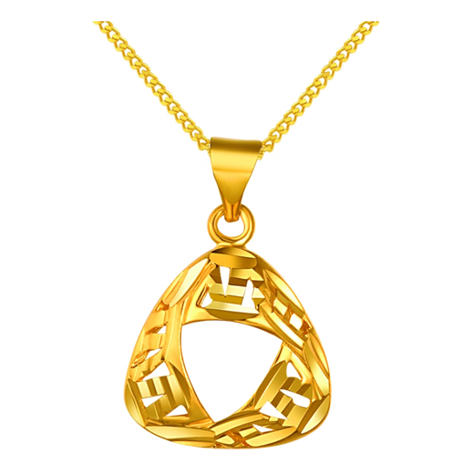 Yongsi clavicle chain plated with 18K gold Nordic gold love necklace gift non-fading ladies imitation gold light luxury original