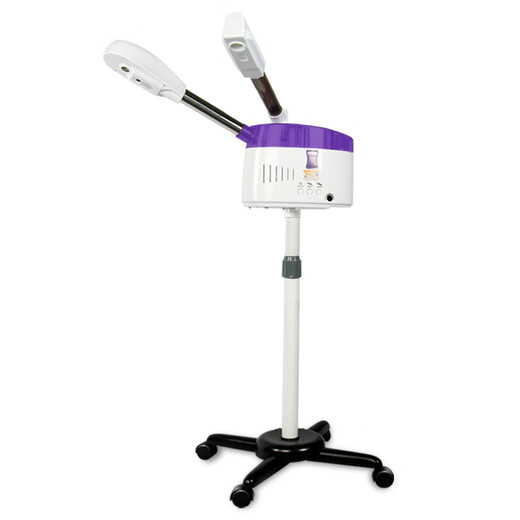 Moyou hot and cold spray machine beauty instrument beauty salon facial steamer hydrating spray facial steamer facial humidification Chinese medicine bag fumigation machine white double tube hot and cold spray + adjustable mist size