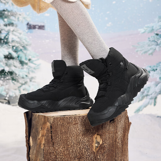361 Sports shoes for women winter new snowman plus velvet cotton shoes warm outdoor snow boots 682546715A-5
