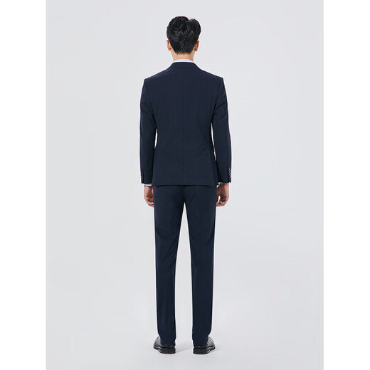 Lilang Style Men's Business Suit 2025 Autumn Suit 1SA Navy Blue (25QXF321SA) S 165